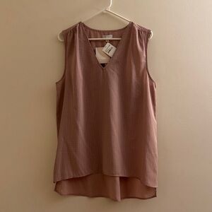 14th & Union Pink Adobe High Low Tank